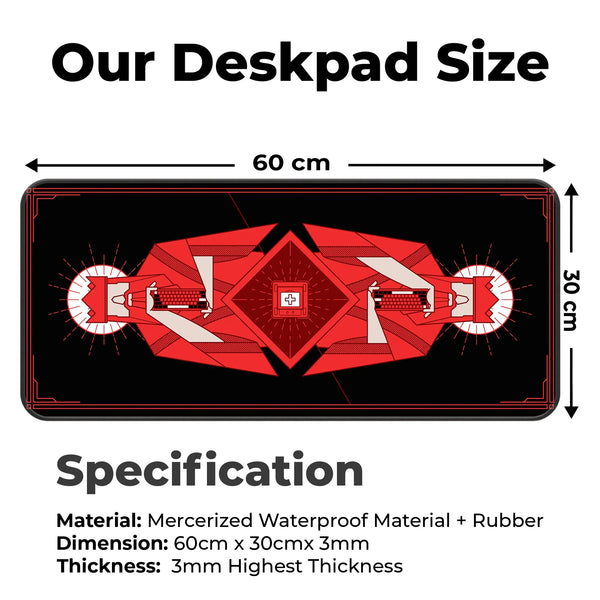 Geometric Gamer Deskmat