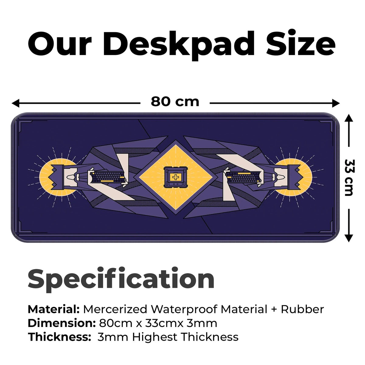 Geometric Gamer Deskmat