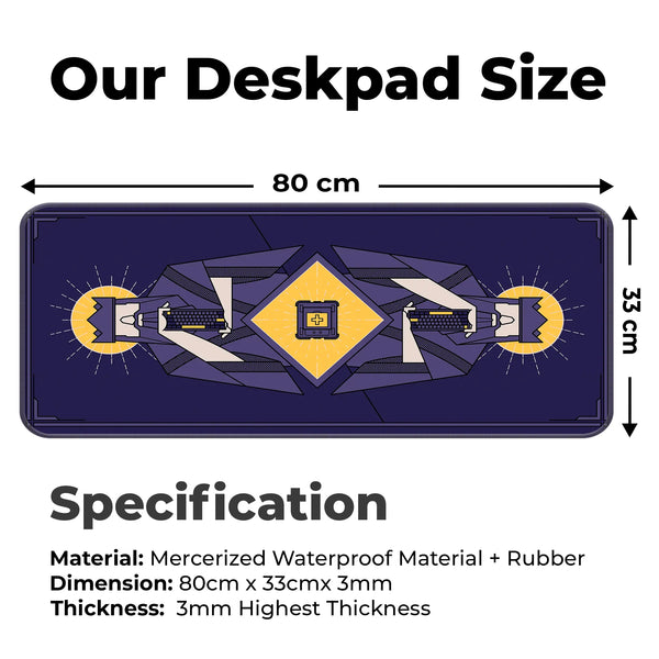 Geometric Gamer Deskmat