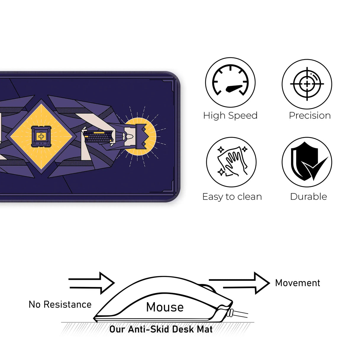 Geometric Gamer Deskmat