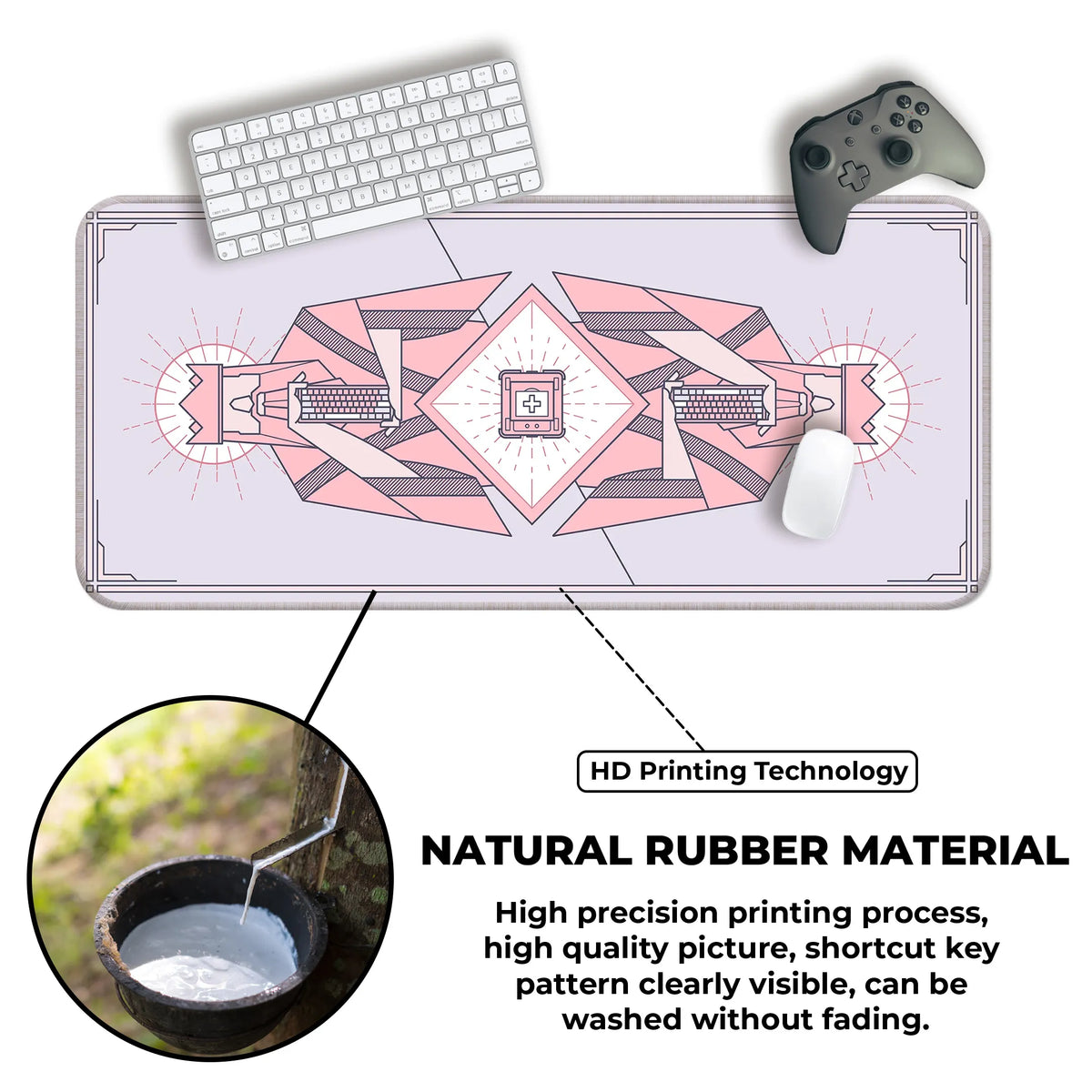 Geometric Gamer Deskmat