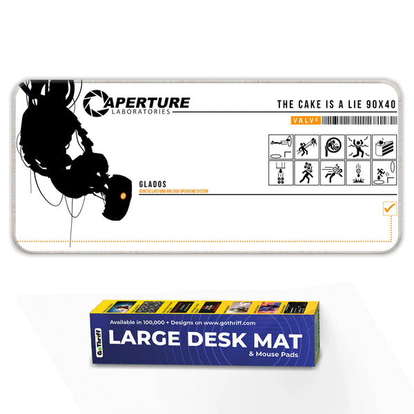 Portal GLaDOS Deskmat