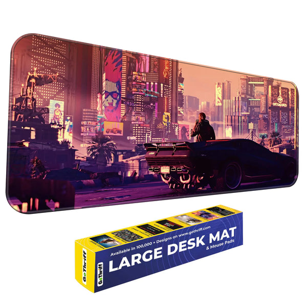Cyberpunk City Deskmat