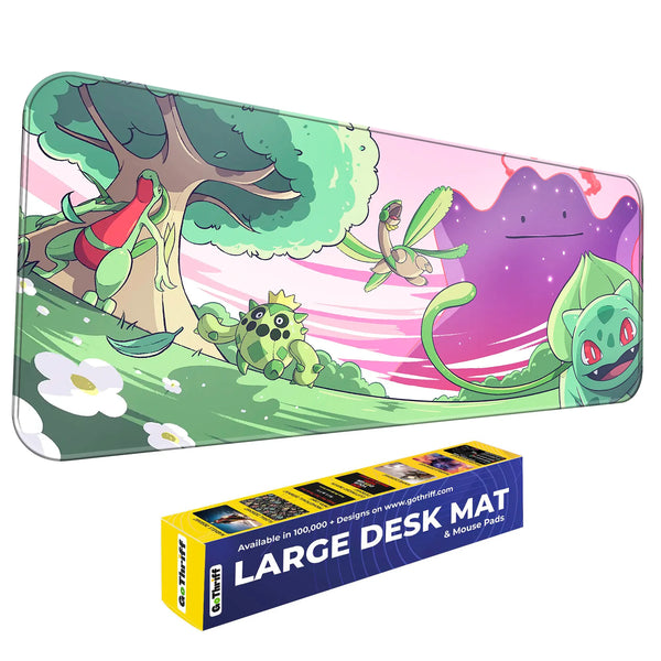 Pokémon Forest Vibes Deskmat
