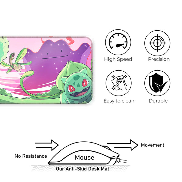 Pokémon Forest Vibes Deskmat