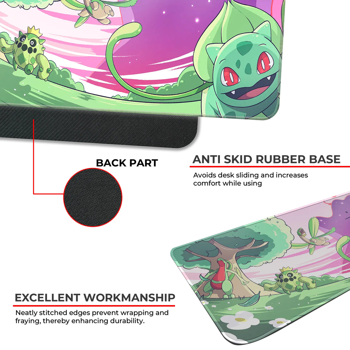 Pokémon Forest Vibes Deskmat