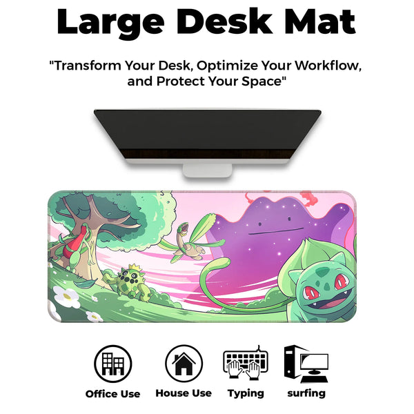 Pokémon Forest Vibes Deskmat