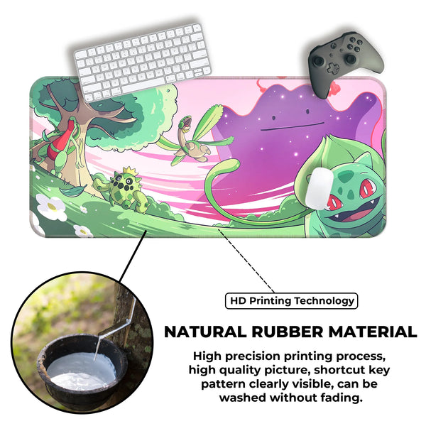 Pokémon Forest Vibes Deskmat