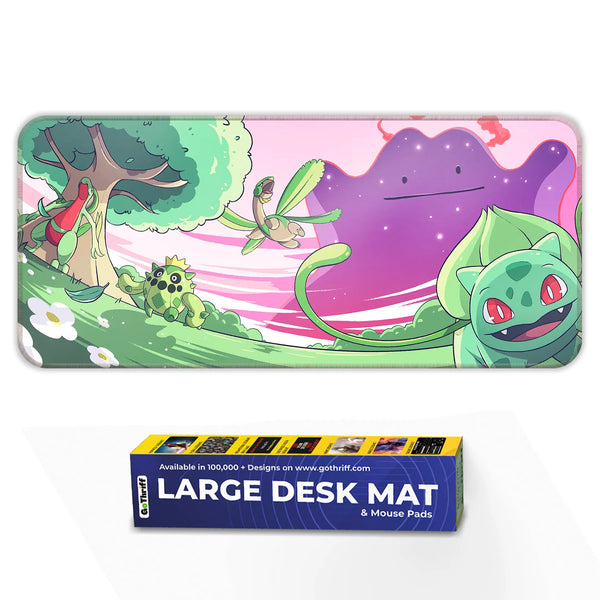 Pokémon Forest Vibes Deskmat