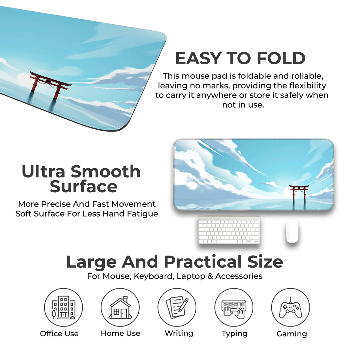 Torii Sunset Deskmat