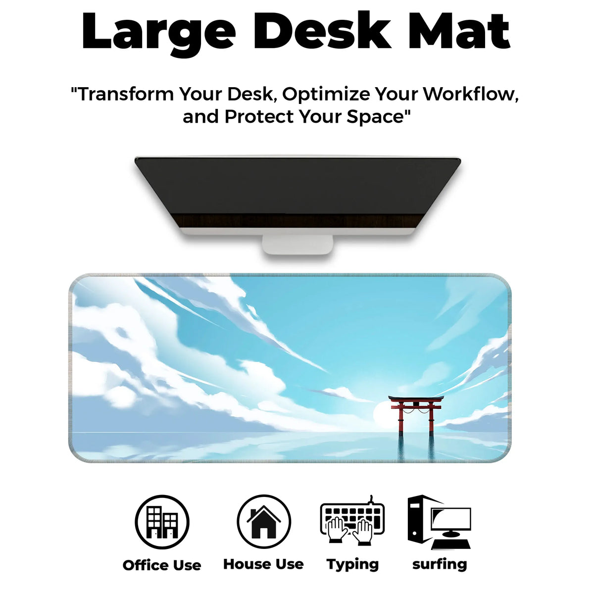 Torii Sunset Deskmat