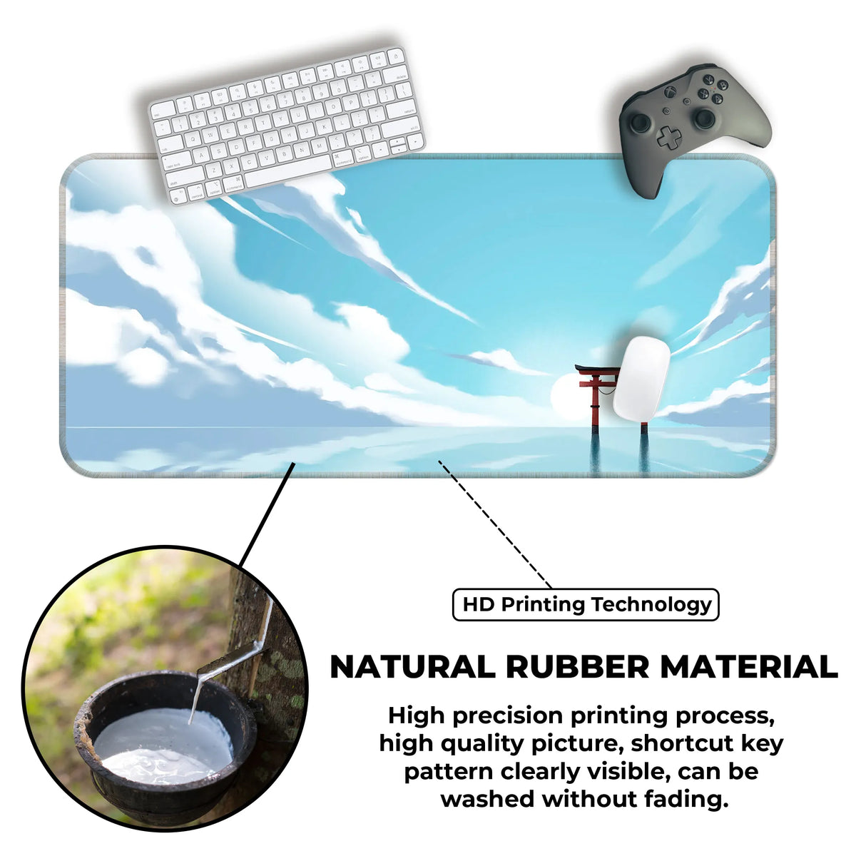 Torii Sunset Deskmat