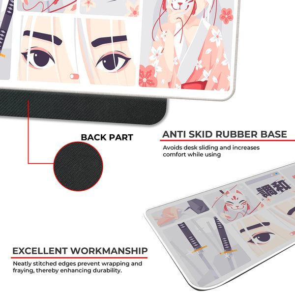 Kitsune Mask Deskmat