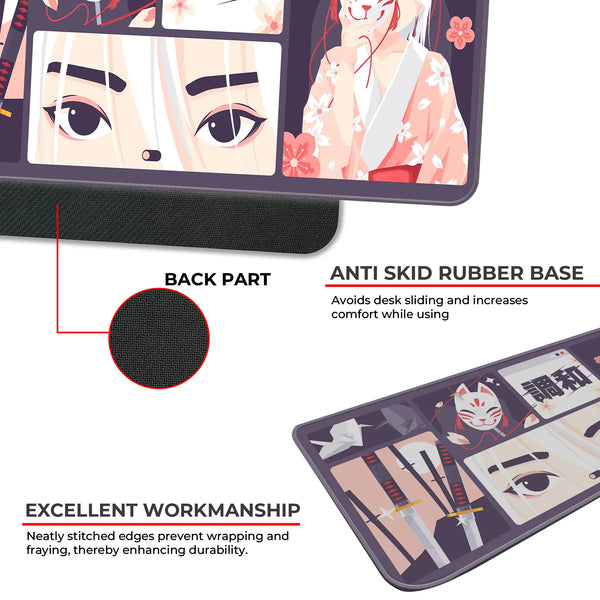 Kitsune Mask Deskmat