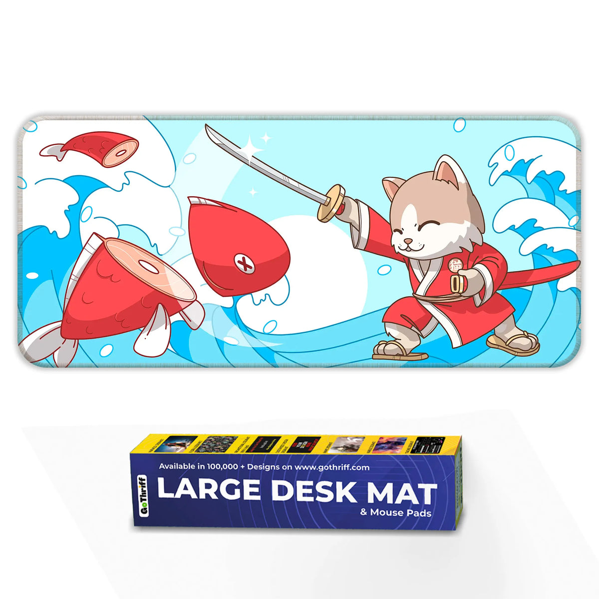 Japanese Cat Deskmat
