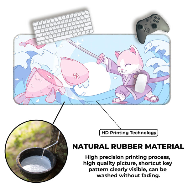 Japanese Cat Deskmat