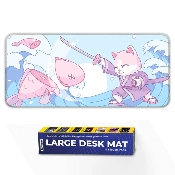 Japanese Cat Deskmat