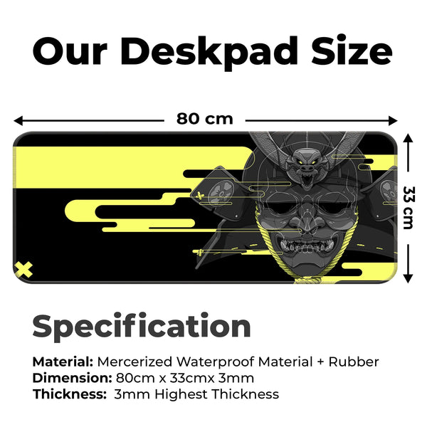 Samurai Oni Deskmat