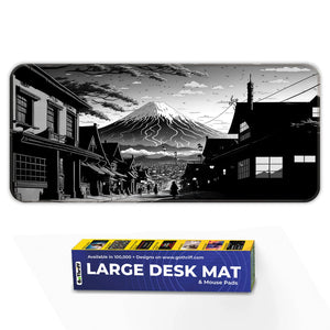Fuji Noir Deskmat