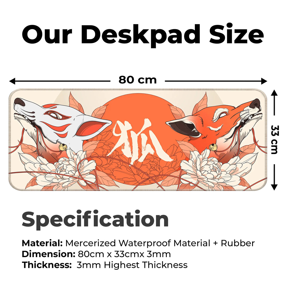 Fox Spirit Deskmat