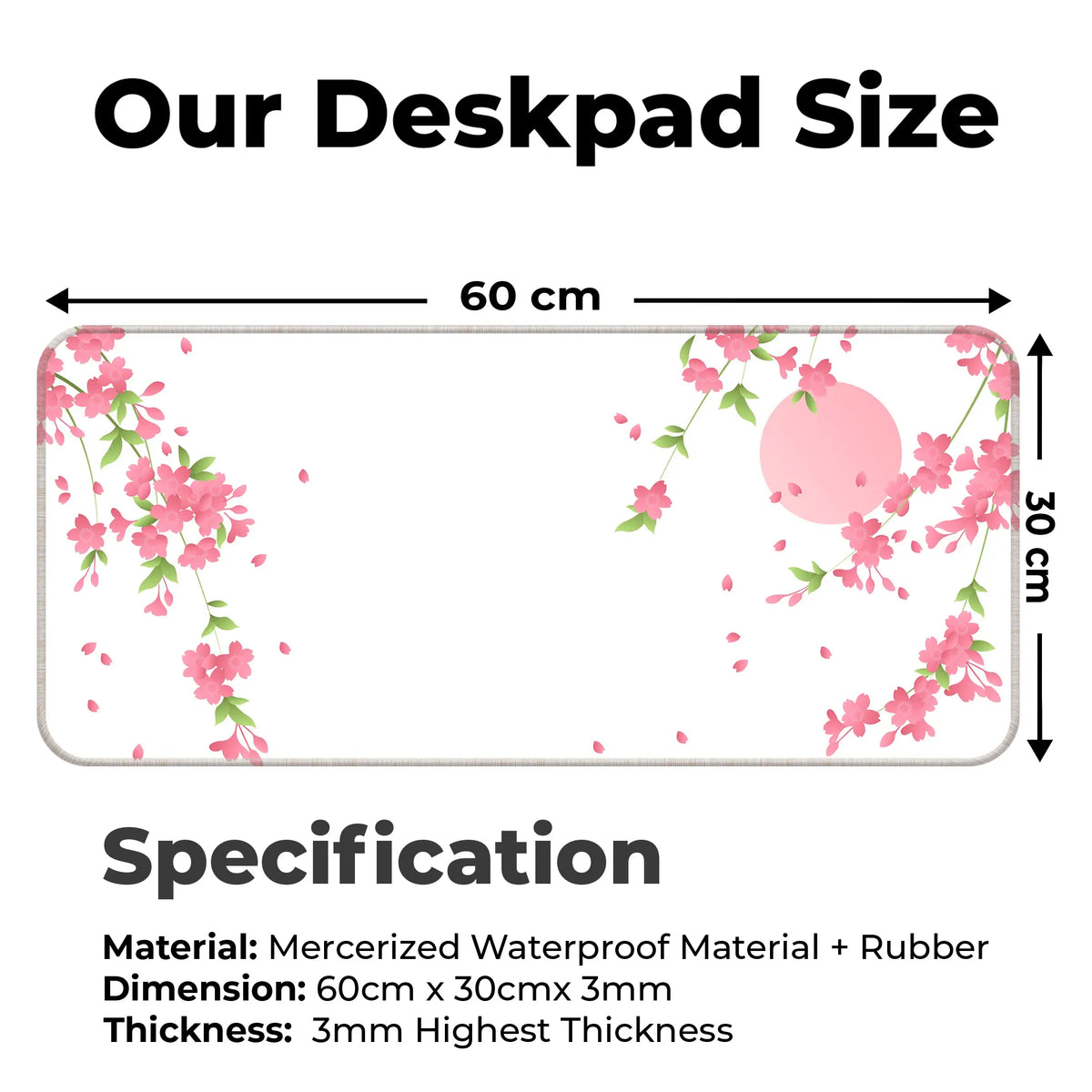 Sakura Bloom Deskmat