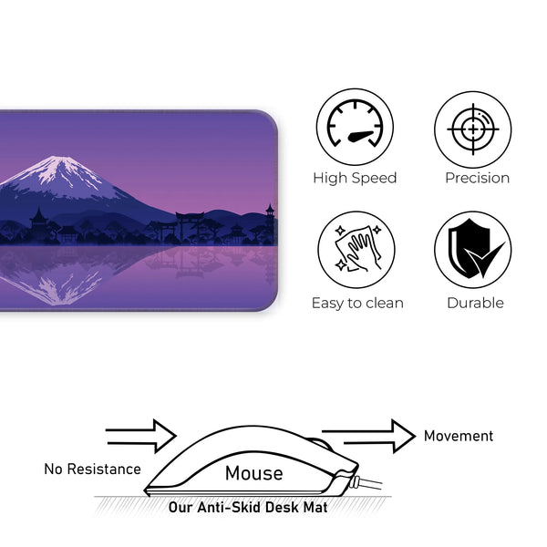 Mount Fuji Reflection Deskmat