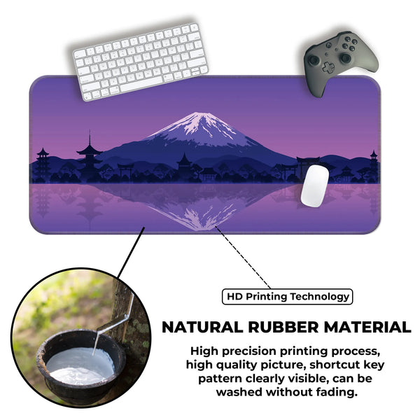 Mount Fuji Reflection Deskmat
