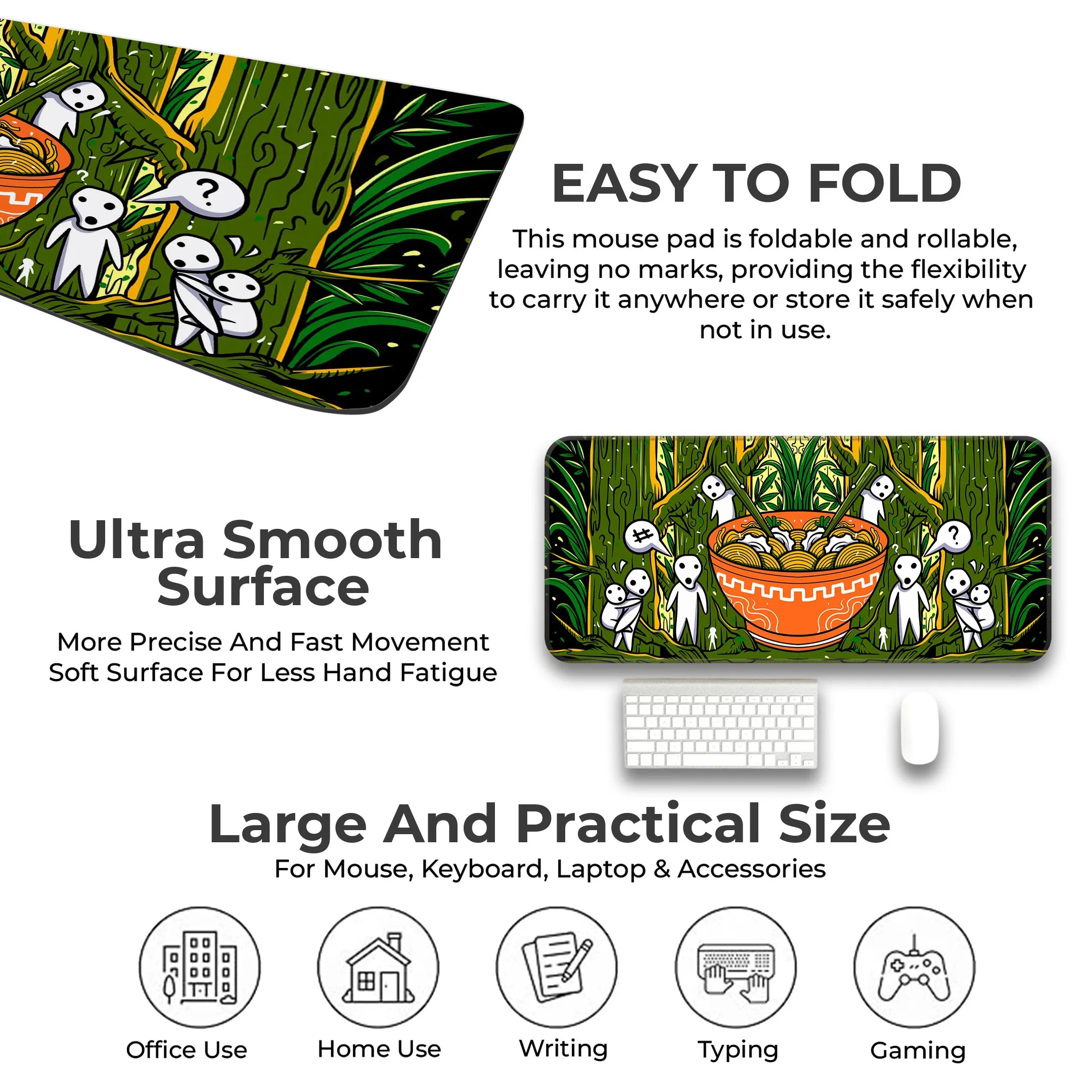 Kodama Forest Ramen Deskmat
