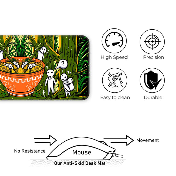 Kodama Forest Ramen Deskmat