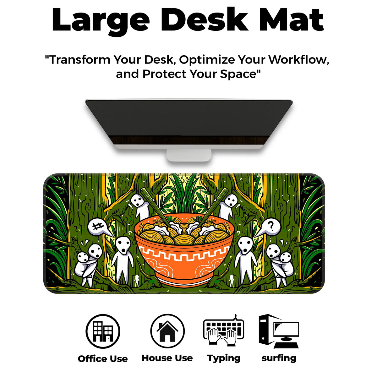 Kodama Forest Ramen Deskmat