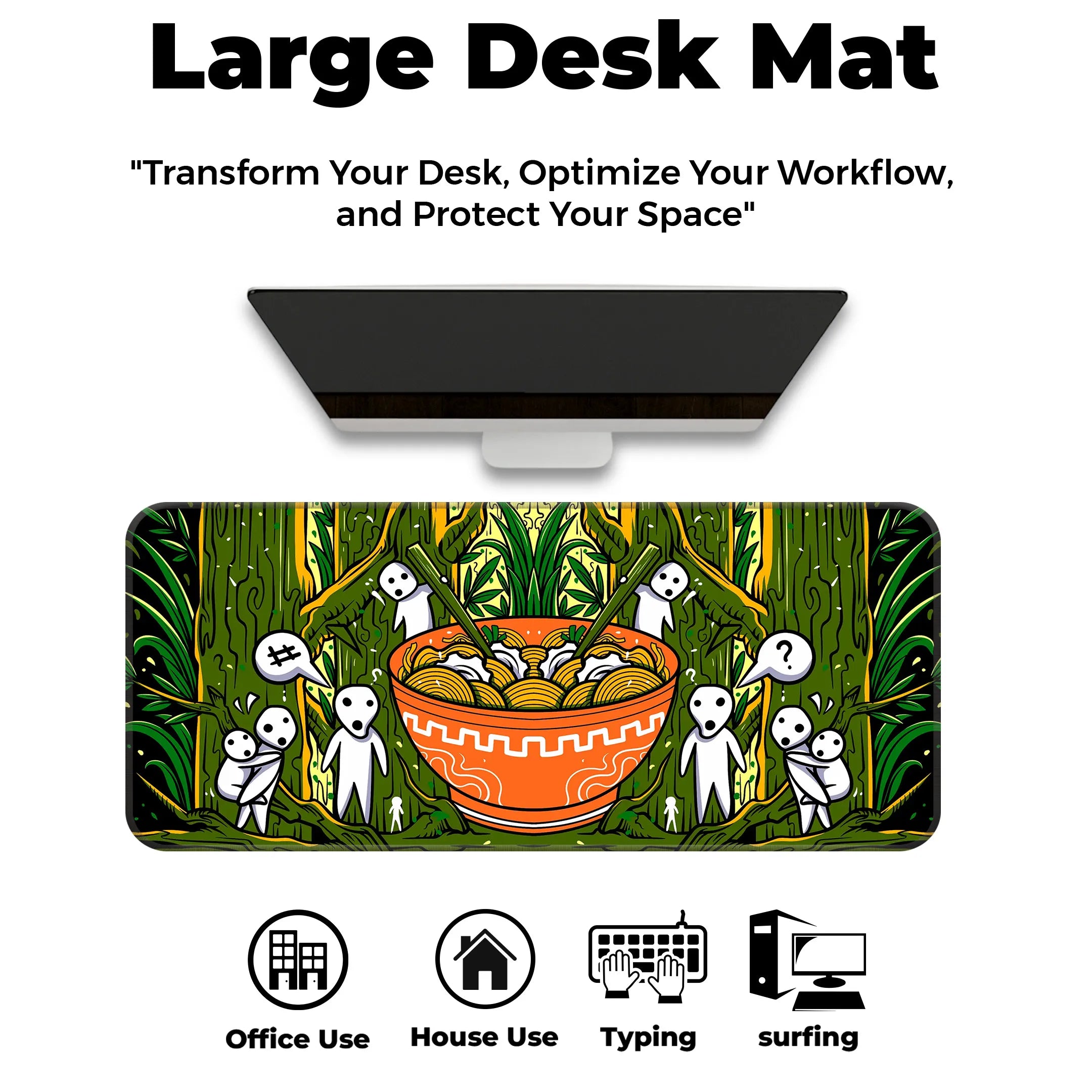 Kodama Forest Ramen Deskmat