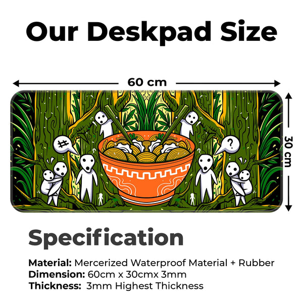 Kodama Forest Ramen Deskmat
