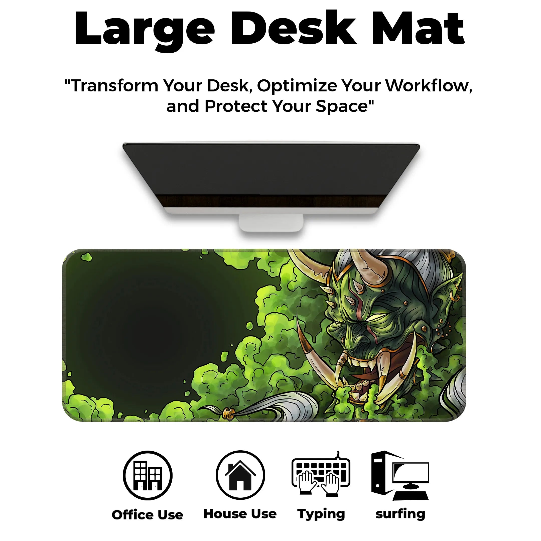 Japanese Oni Demon Deskmat