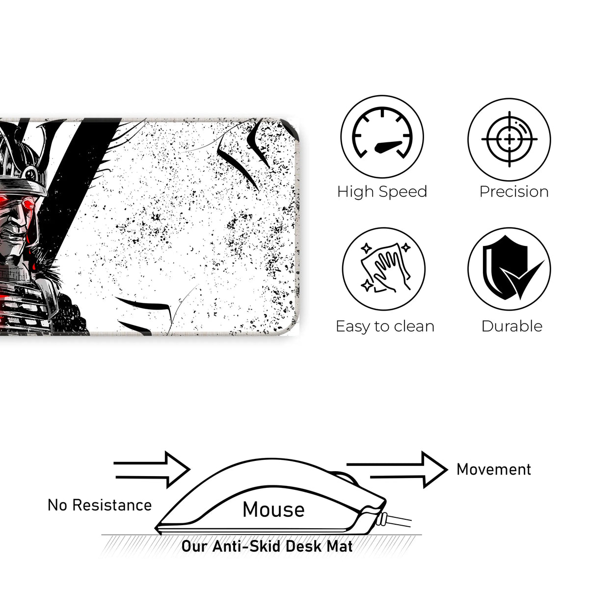 Cursed Samurai Deskmat