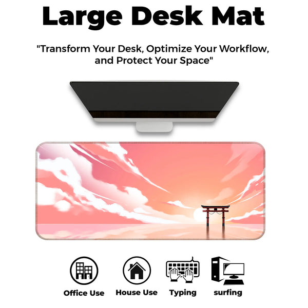 Zen Torii Gate Deskmat