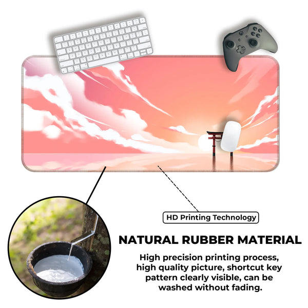 Zen Torii Gate Deskmat