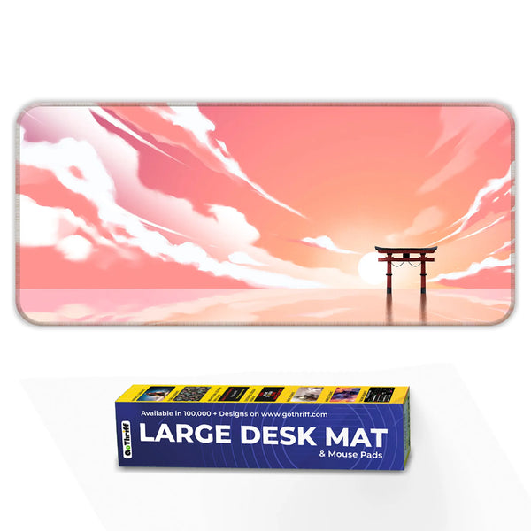 Zen Torii Gate Deskmat