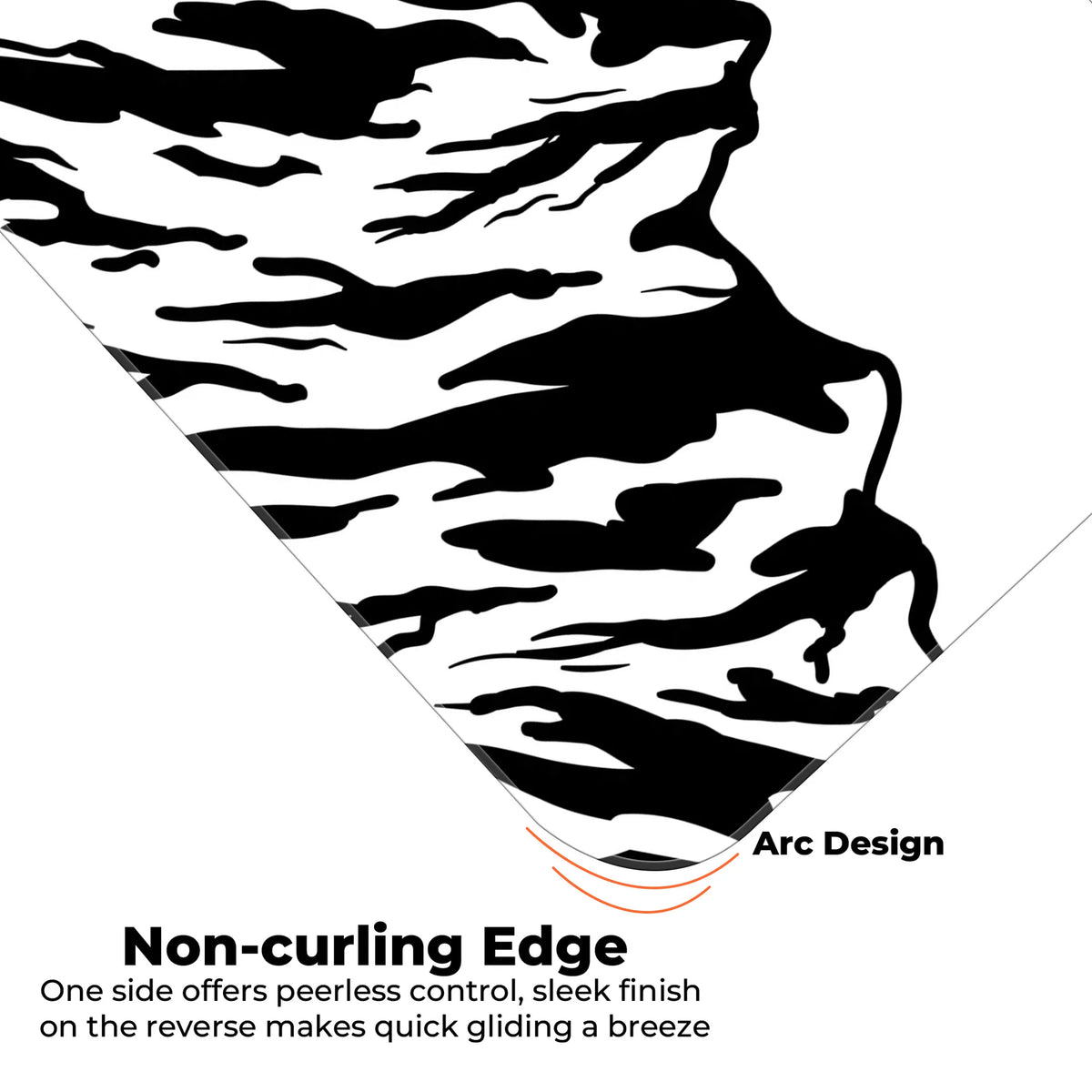 Monochrome Mountain Peak Deskmat