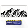 Monochrome Mountain Peak Deskmat