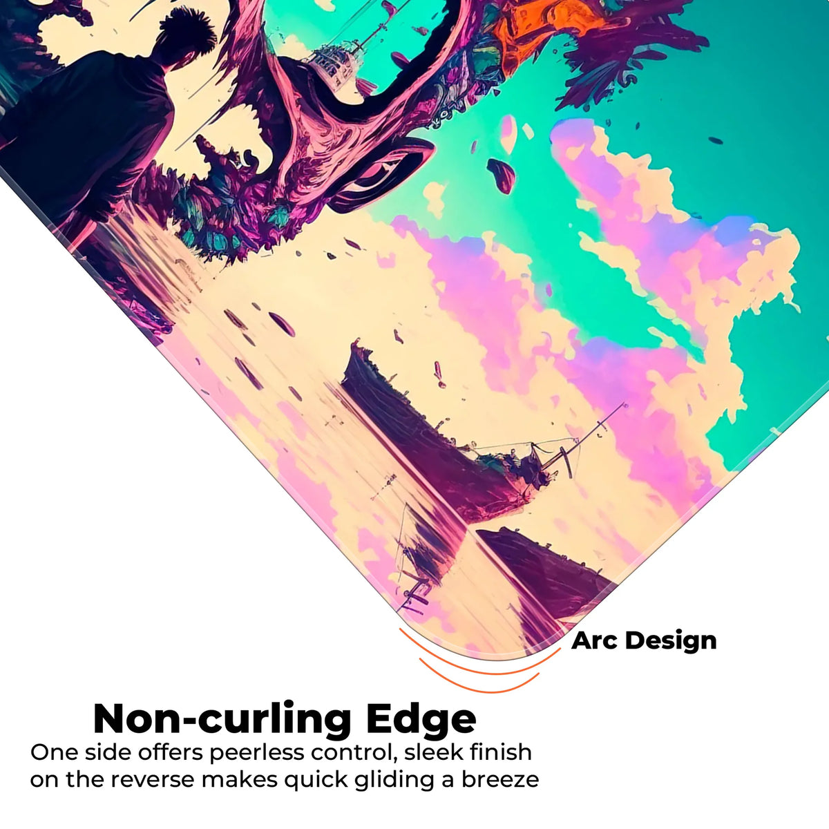 Dreamcore Shipwreck Skull Deskmat