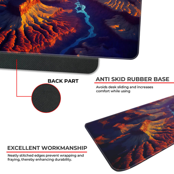 Mystic Canyon Glow Deskmat