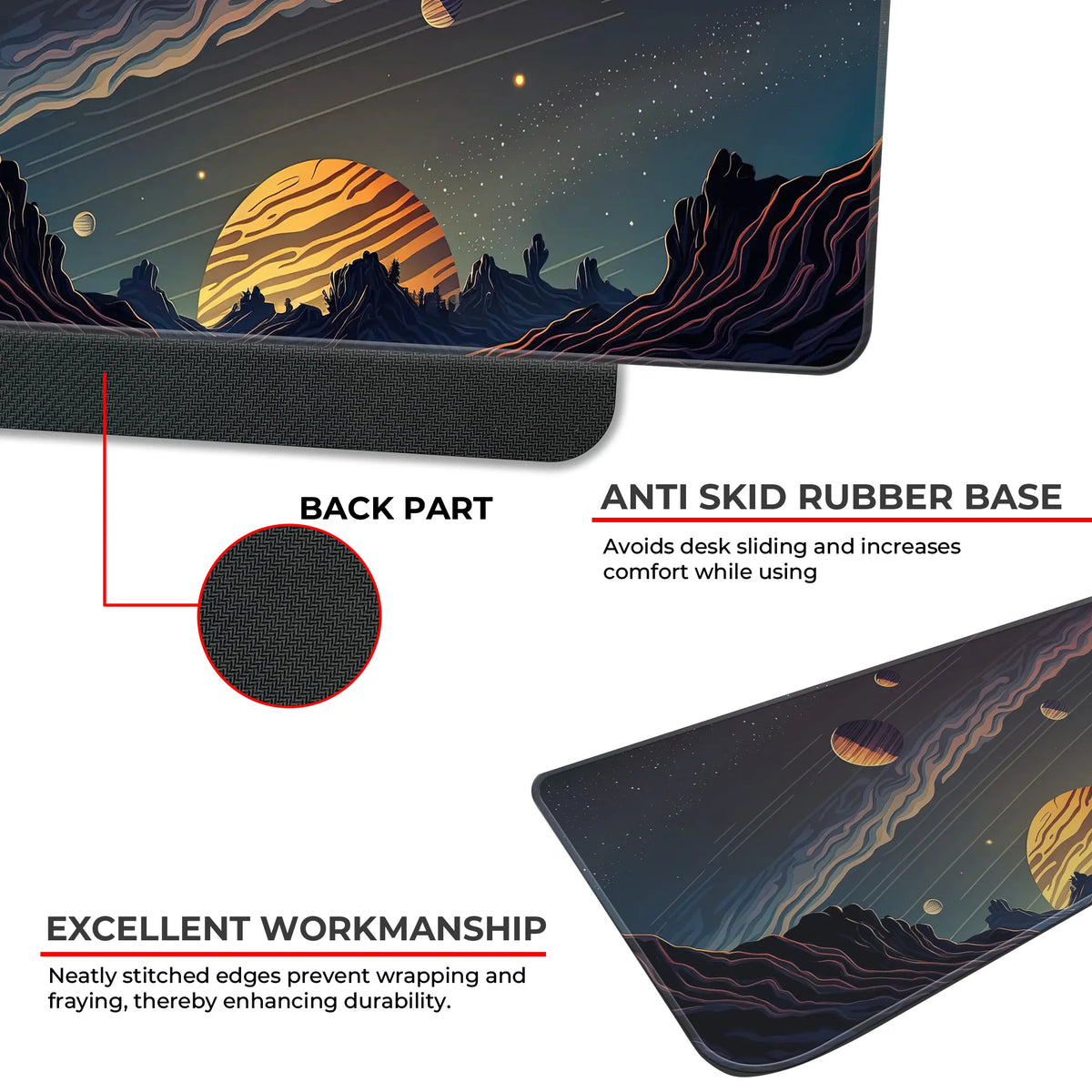 Galactic Horizon Deskmat