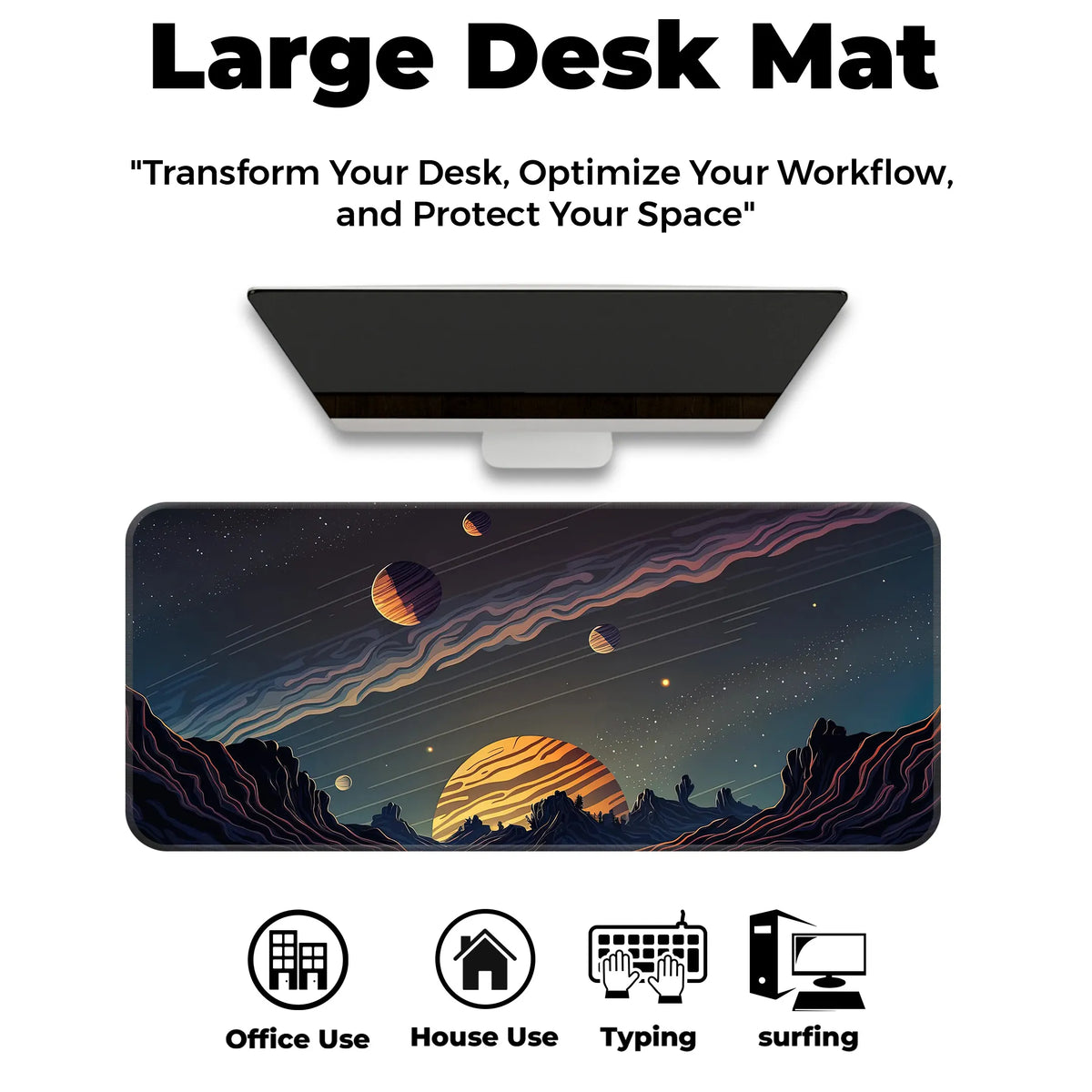 Galactic Horizon Deskmat