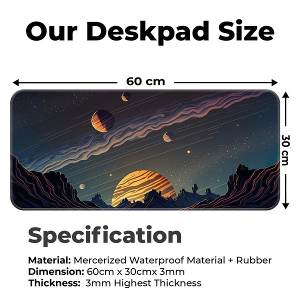 Galactic Horizon Deskmat