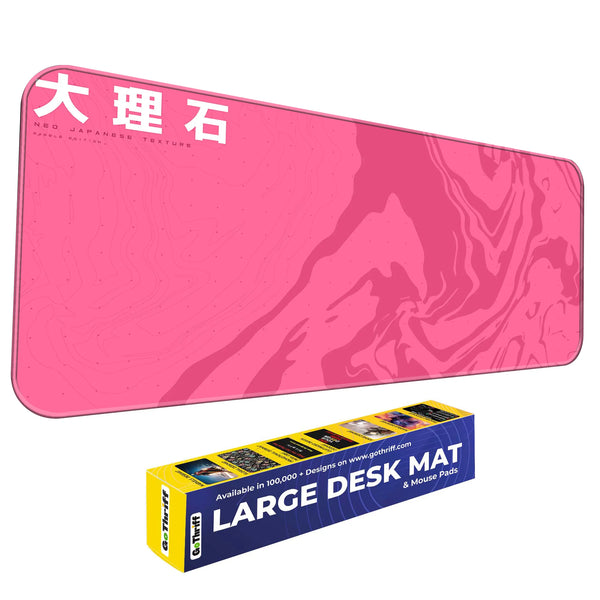 Neo Japanese Marble Texture Deskmat