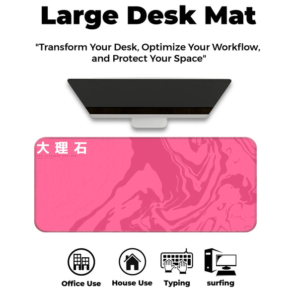 Neo Japanese Marble Texture Deskmat