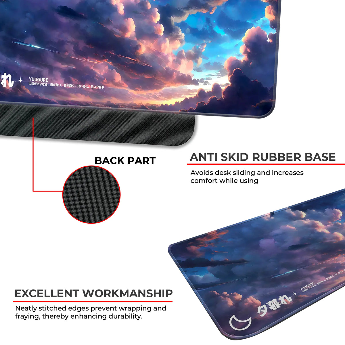 Cloudy Hues Deskmat