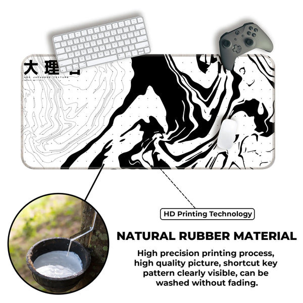Neo Japanese Marble Texture Deskmat
