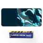 Aqua Drift Deskmat