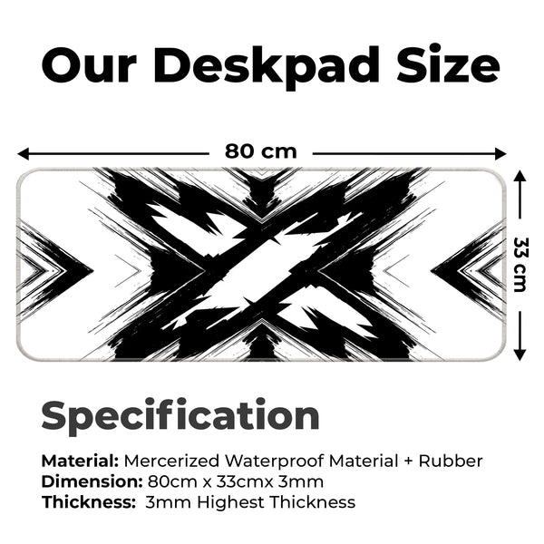 Minimal X Deskmat